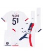 Paris Saint-Germain Willian Pacho #51 Dječji Gostujuci Dres kompleti 2024-25 Kratak Rukavima (+ kratke hlače)